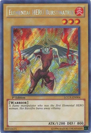 Elemental HERO Burstinatrix [LCGX-EN004] Secret Rare - Duel Kingdom