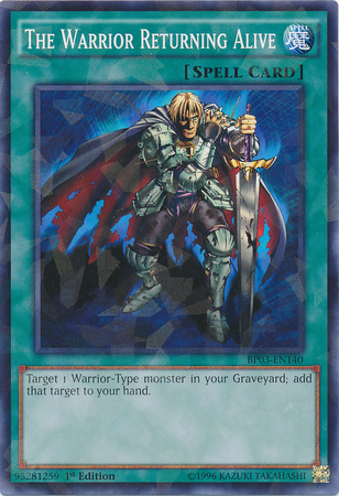 The Warrior Returning Alive [BP03-EN140] Shatterfoil Rare - Duel Kingdom