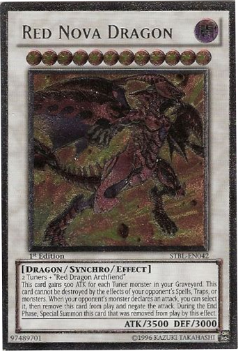 Red Nova Dragon [STBL-EN042] Ultimate Rare - Duel Kingdom