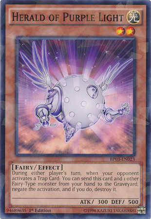 Herald of Purple Light [BP03-EN023] Shatterfoil Rare - Duel Kingdom