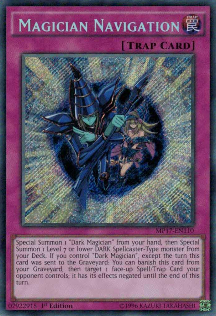 Magician Navigation [MP17-EN110] Secret Rare - Duel Kingdom