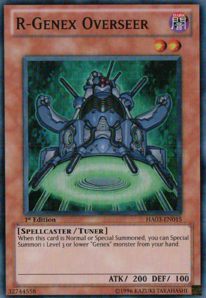 R-Genex Overseer [HA03-EN015] Super Rare - Duel Kingdom