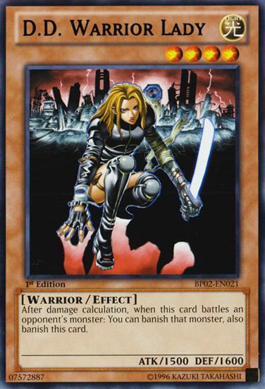 D.D. Warrior Lady [BP02-EN021] Mosaic Rare - Duel Kingdom