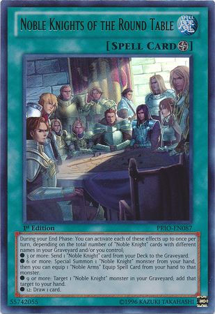 Noble Knights of the Round Table [PRIO-EN087] Ultra Rare - Duel Kingdom