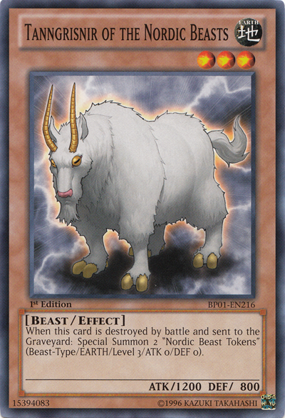 Tanngrisnir of the Nordic Beasts [BP01-EN216] Common - Duel Kingdom