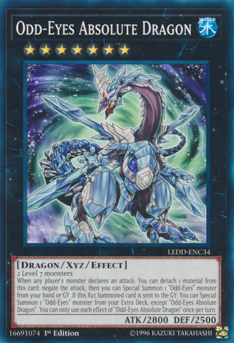 Odd-Eyes Absolute Dragon [LEDD-ENC34] Common - Duel Kingdom