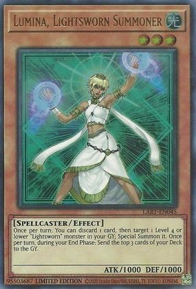 Lumina, Lightsworn Summoner [LART-EN045] Ultra Rare - Duel Kingdom