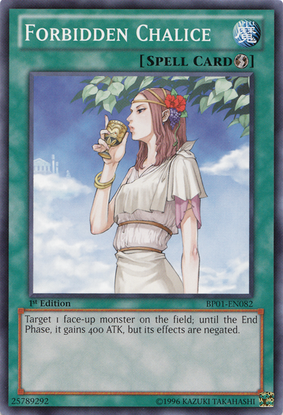 Forbidden Chalice [BP01-EN082] Common - Duel Kingdom