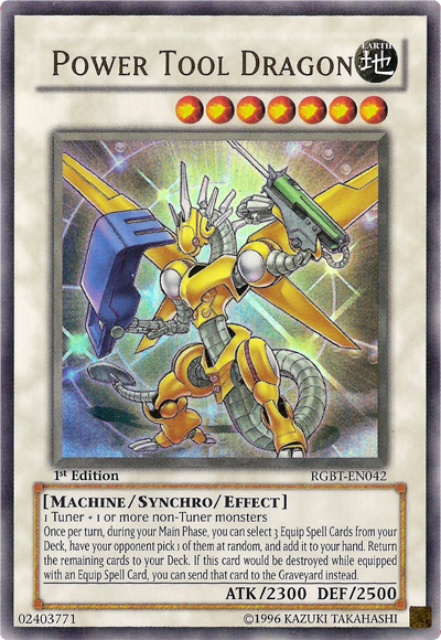 Power Tool Dragon [RGBT-EN042] Ultra Rare - Duel Kingdom