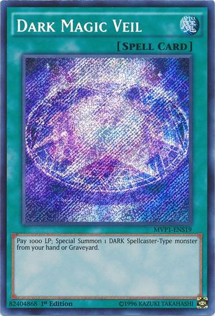 Dark Magic Veil [MVP1-ENS19] Secret Rare - Duel Kingdom