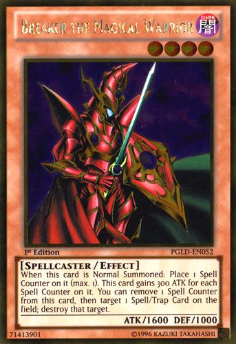 Breaker the Magical Warrior [PGLD-EN052] Gold Rare - Duel Kingdom