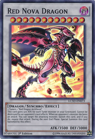Red Nova Dragon [LC5D-EN073] Super Rare - Duel Kingdom