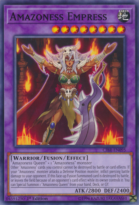 Amazoness Empress [CIBR-EN095] Common - Duel Kingdom