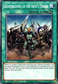 Reinforcement of the Army's Troops [BLVO-EN088] Common - Duel Kingdom