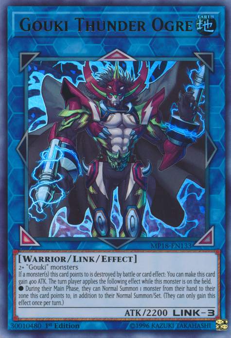 Gouki Thunder Ogre [MP18-EN133] Ultra Rare - Duel Kingdom