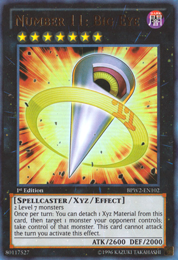 Number 11: Big Eye [BPW2-EN102] Ultra Rare - Duel Kingdom