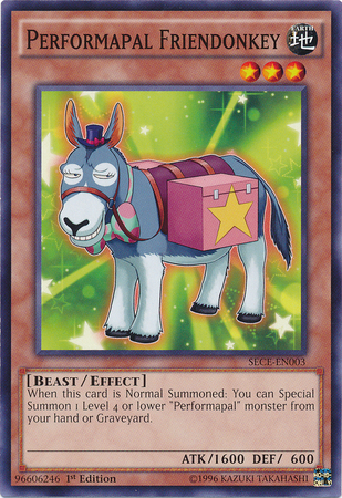 Performapal Friendonkey [SECE-EN003] Common - Duel Kingdom