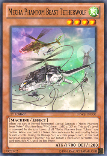 Mecha Phantom Beast Tetherwolf [BPW2-EN060] Common - Duel Kingdom