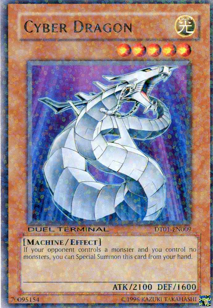 Cyber Dragon [DT01-EN009] Rare - Duel Kingdom