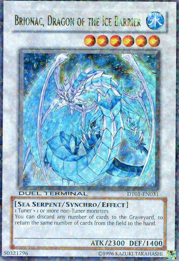 Brionac, Dragon of the Ice Barrier [DT01-EN031] Ultra Rare - Duel Kingdom