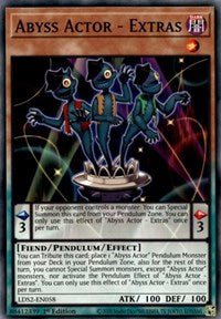 Abyss Actor - Extras [LDS2-EN058] Common - Duel Kingdom