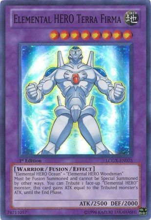 Elemental HERO Terra Firma [LCGX-EN075] Super Rare - Duel Kingdom