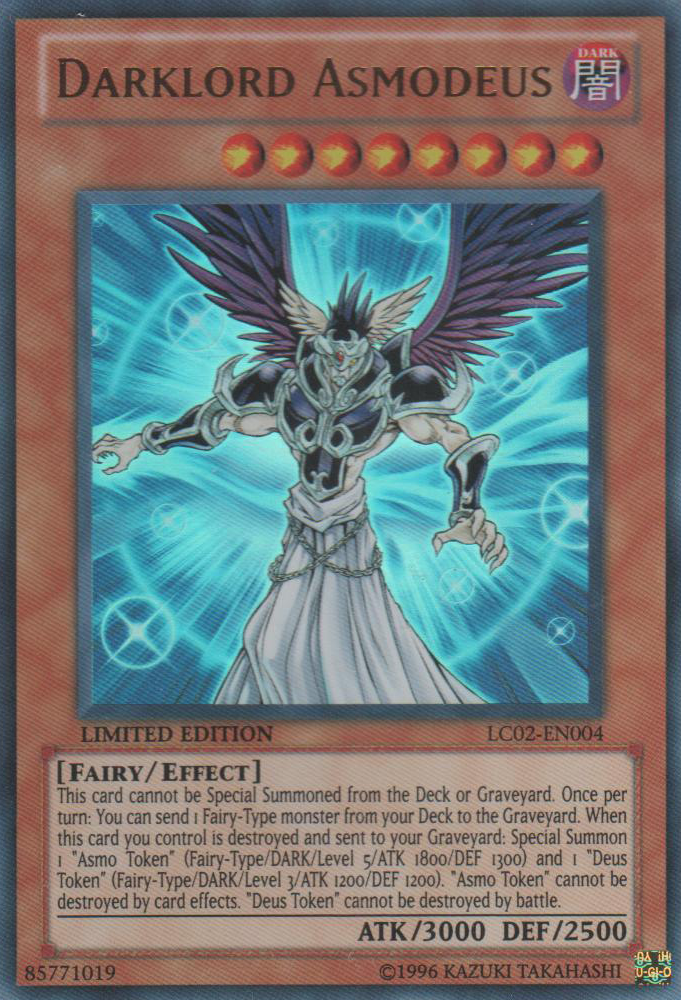 Darklord Asmodeus [LC02-EN004] Ultra Rare - Duel Kingdom