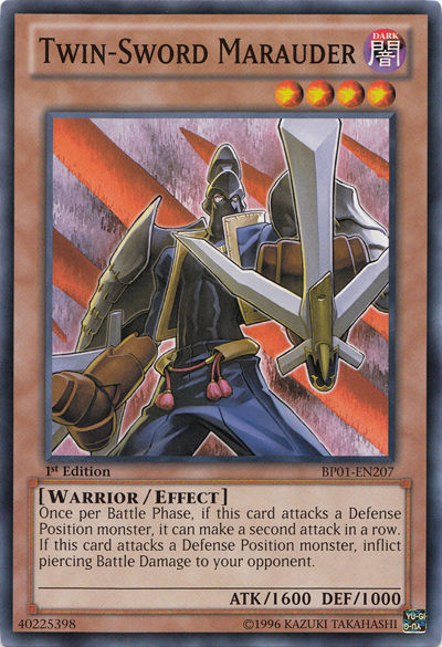 Twin-Sword Marauder [BP01-EN207] Common - Duel Kingdom