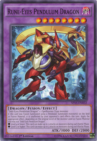 Rune-Eyes Pendulum Dragon [SP15-EN032] Common - Duel Kingdom