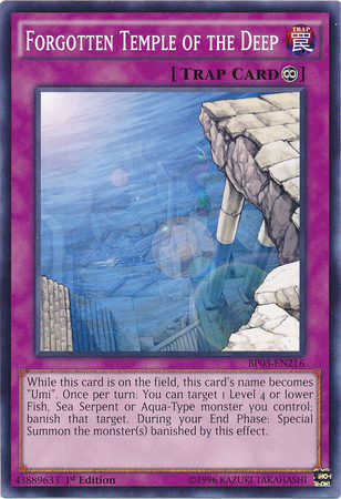 Forgotten Temple of the Deep [BP03-EN216] Common - Duel Kingdom