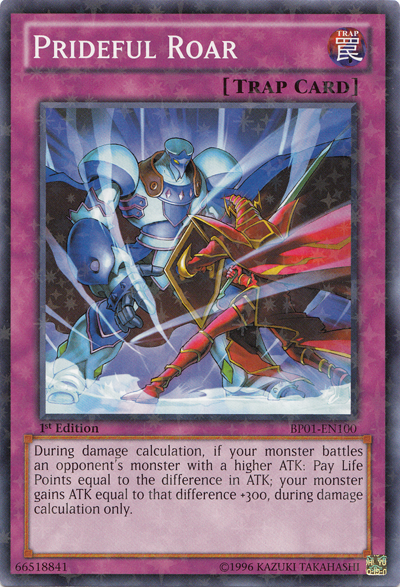 Prideful Roar [BP01-EN100] Starfoil Rare - Duel Kingdom