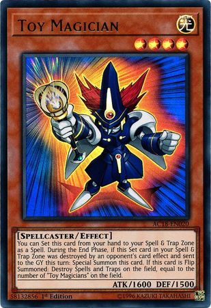 Toy Magician [AC18-EN020] Ultra Rare - Duel Kingdom