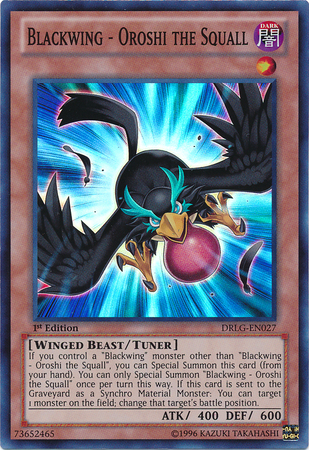 Blackwing - Oroshi the Squall [DRLG-EN027] Super Rare - Duel Kingdom