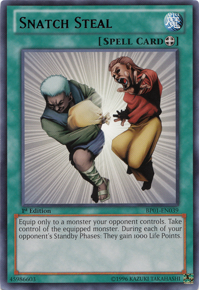 Snatch Steal [BP01-EN039] Rare - Duel Kingdom