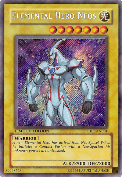 Elemental HERO Neos [CT03-EN001] Secret Rare - Duel Kingdom