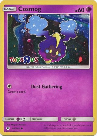 Cosmog (64/149) (Toys R Us Promo) [Sun & Moon: Base Set] - Duel Kingdom