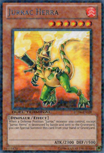 Jurrac Herra [DT04-EN028] Rare - Duel Kingdom