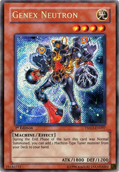 Genex Neutron [TSHD-EN097] Secret Rare - Duel Kingdom