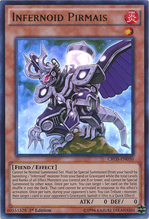 Infernoid Pirmais [CROS-EN030] Ultra Rare - Duel Kingdom