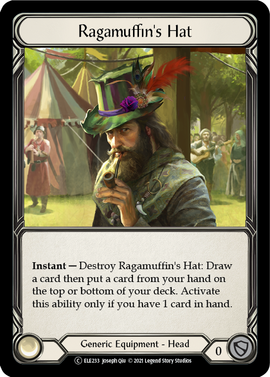 Ragamuffin's Hat [U-ELE233] Unlimited Rainbow Foil - Duel Kingdom