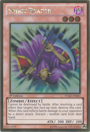 Spirit Reaper [PGLD-EN083] Gold Rare - Duel Kingdom