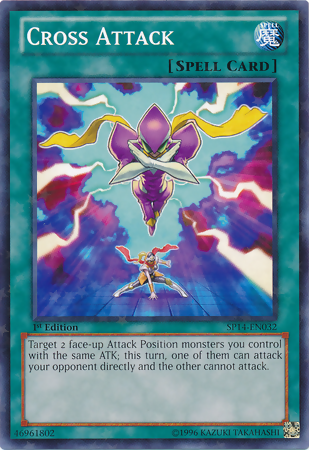 Cross Attack [SP14-EN032] Starfoil Rare - Duel Kingdom