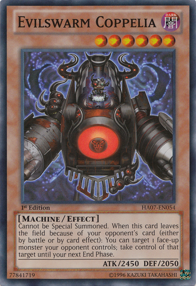 Evilswarm Coppelia [HA07-EN054] Super Rare - Duel Kingdom