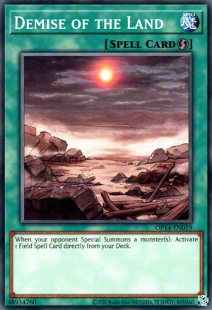 Demise of the Land [OP14-EN019] Common - Duel Kingdom