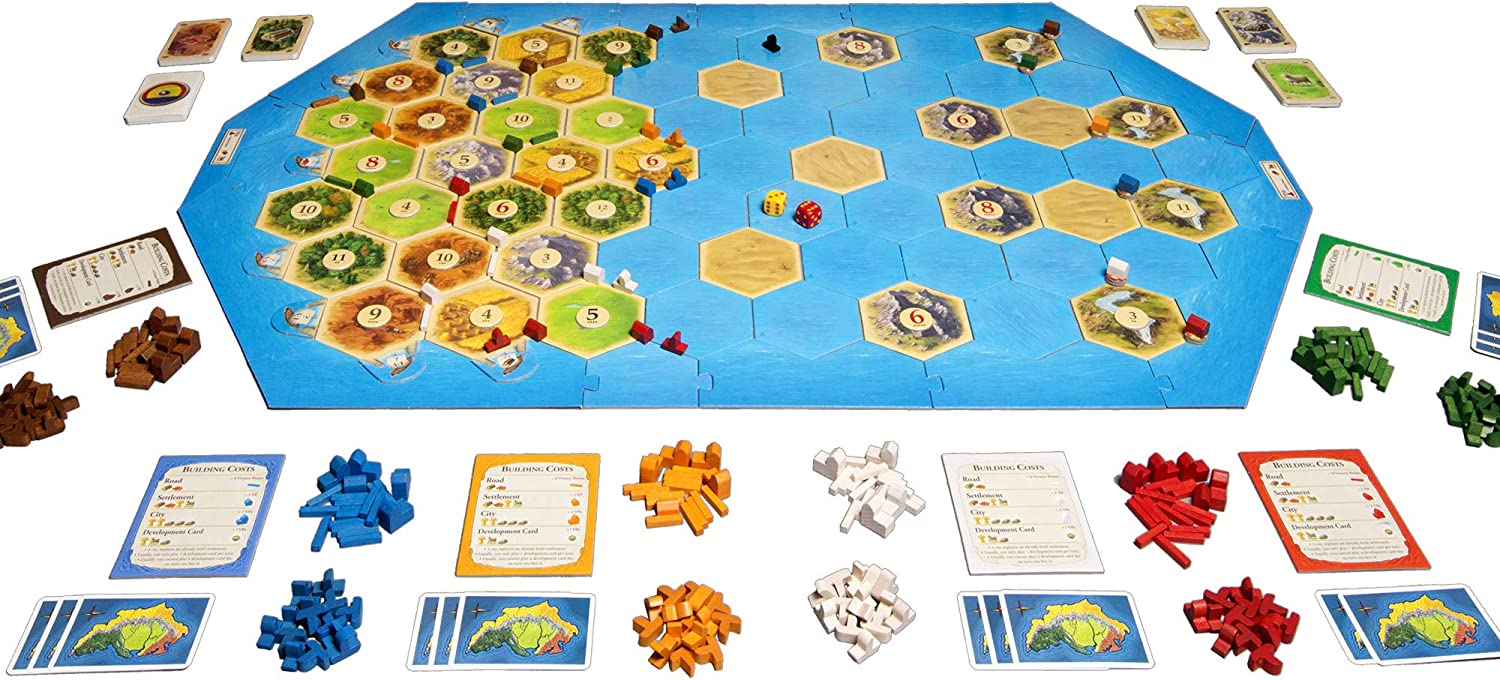 Catan Extension: Seafarers 5-6 Players (See description for requirements)