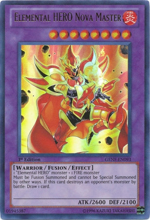 Elemental Hero Nova Master [GENF-EN093] Ultra Rare - Duel Kingdom