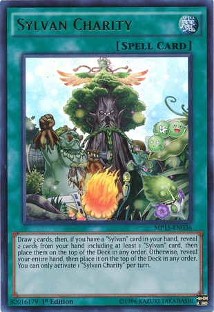 Sylvan Charity [MP15-EN036] Ultra Rare - Duel Kingdom