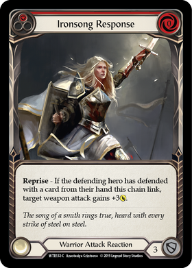Ironsong Response (Red) [WTR132-C] Alpha Print Normal - Duel Kingdom