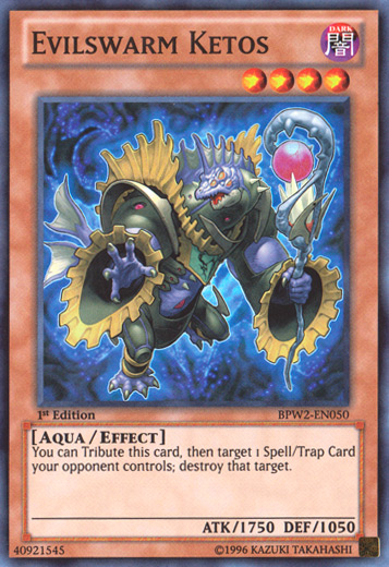 Evilswarm Ketos [BPW2-EN050] Super Rare - Duel Kingdom