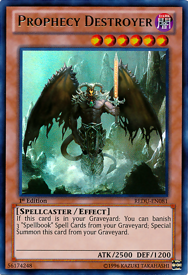 Prophecy Destroyer [REDU-EN081] Ultra Rare - Duel Kingdom